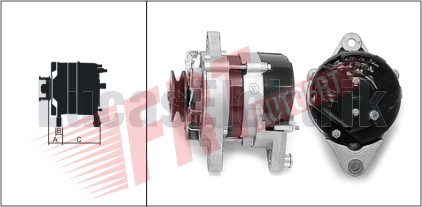 LUCAS / LUC.61920166 / ALTERNATÖR 12V 50A MF.240/240S/255 