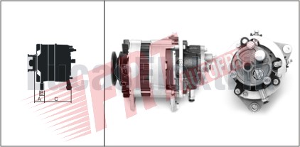 LUCAS / LUC.61920169 / ALTERNATÖR 12V 70A  BMC LEVEND 80