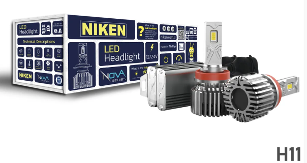 NİKEN / NKN.60601 / LED ZENON SET H11 NOVA SERİSİ